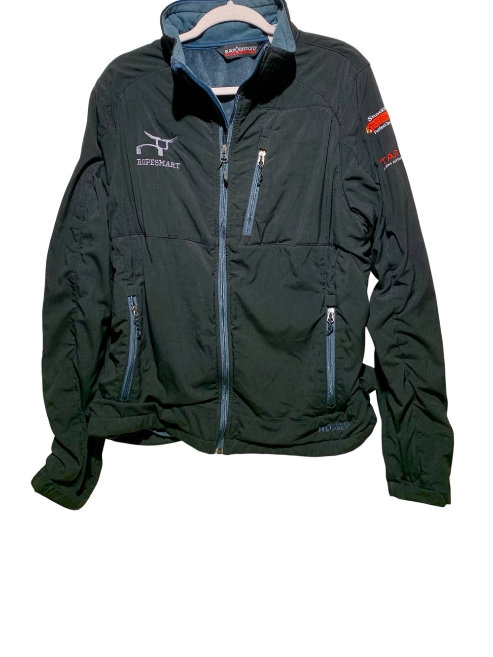 Women’s Black Diamond Pro Rodeo Sponsored Black Softshell Jacket